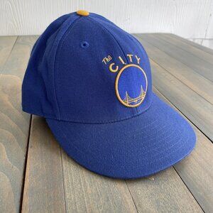Golden State Warriors “The City” NBA Golden Gate Mitchell & Ness Hat 7 5/8 (M9)